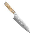 15cm Chef Knife 67 Layer Super Steel Kitchen Knife 15° Edge Lightweight Handle Polished Finish Cooking Tool 26.1 × 4cm