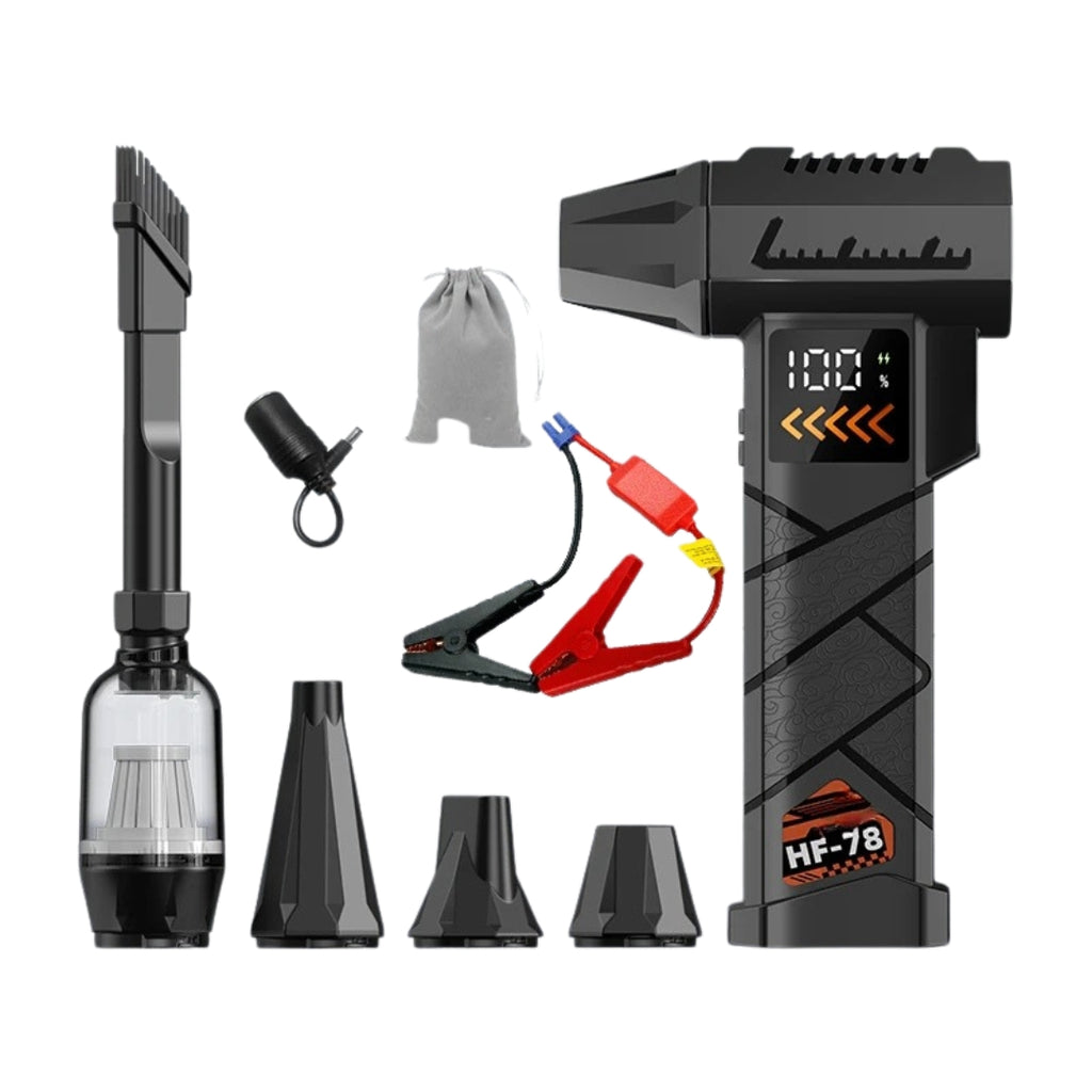 HFX04-XC 2800000RPM Jet Blower Super Powerful Cordless Electric Air Duster Compressed Air Vacuum Car Cleaning Tool