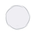 80 cm LED Bathroom Mirror Round Touch Screen Waterproof Anti Fog Vanity Mirror Wall Mounted for Wash Basin Shower Grooming