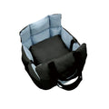 Portable Dog Booster Car Seat 53x53x42cm Travel Carrier Bed with Safety Belt Storage Pocket Foldable Pet Seat