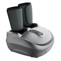 Electric Foot Massager with 8D Kneading Rollers Air Compression Heating Foot & Calf Massager AU Plug Silver