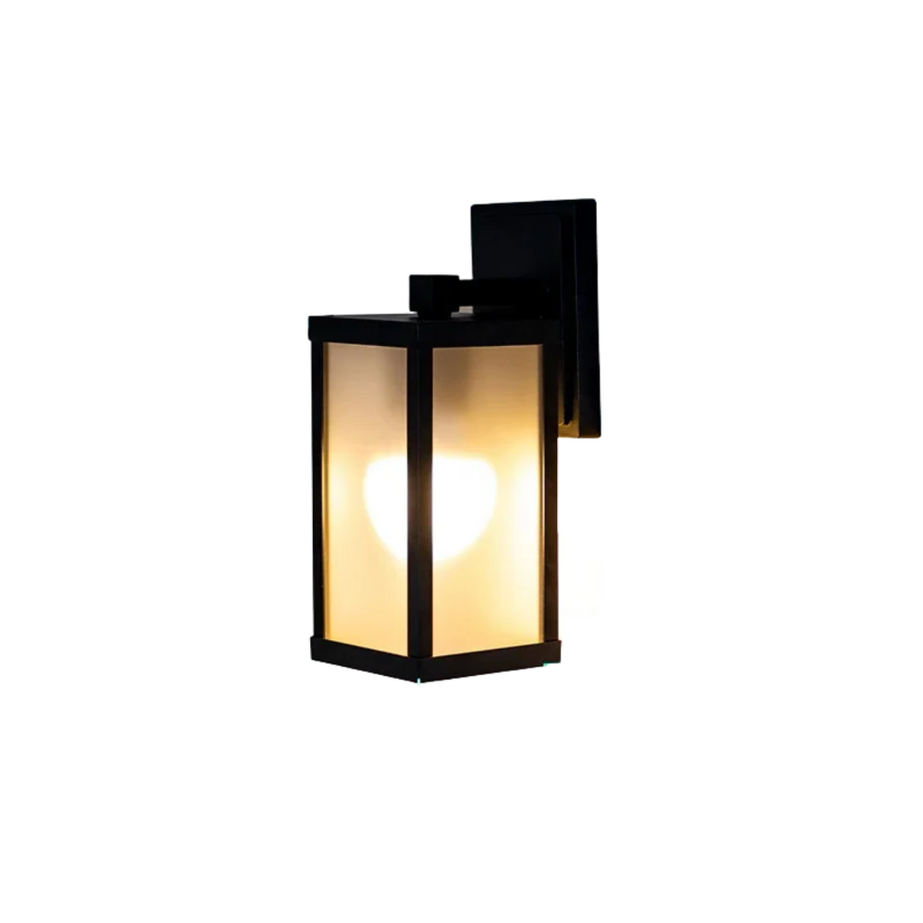 Outdoor LED Wall Light 9W IP65 Waterproof Black Aluminum Style B