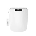 Smart Toilet Seat 51cm Electronic Bidet Seat with Heated Wash Drying and Auto Open Lid