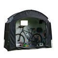 Outdoor Bike Shelter Tent 200x80x165cm Black with Thickened Oxford Cloth Cover