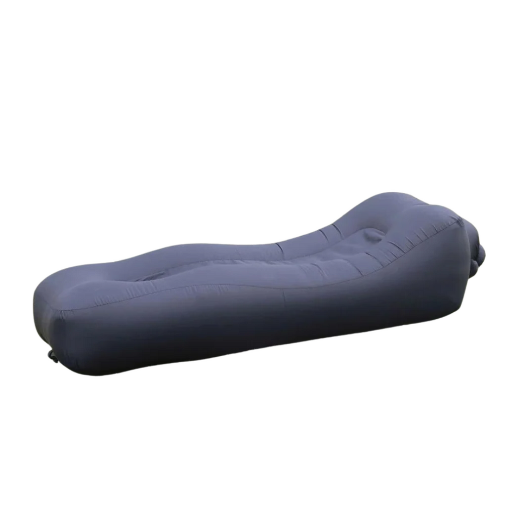 Inflatable Sofa Bed Extra Wide Non-Roll Design 190 x 70 cm for Beach Garden Indoor