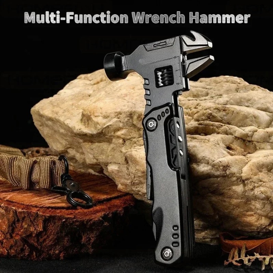 Multi Functional Folding Pliers Tool with Hammer Wrench Combination Universal Hand Tool DGNC-170 Outdoor Repair Kit