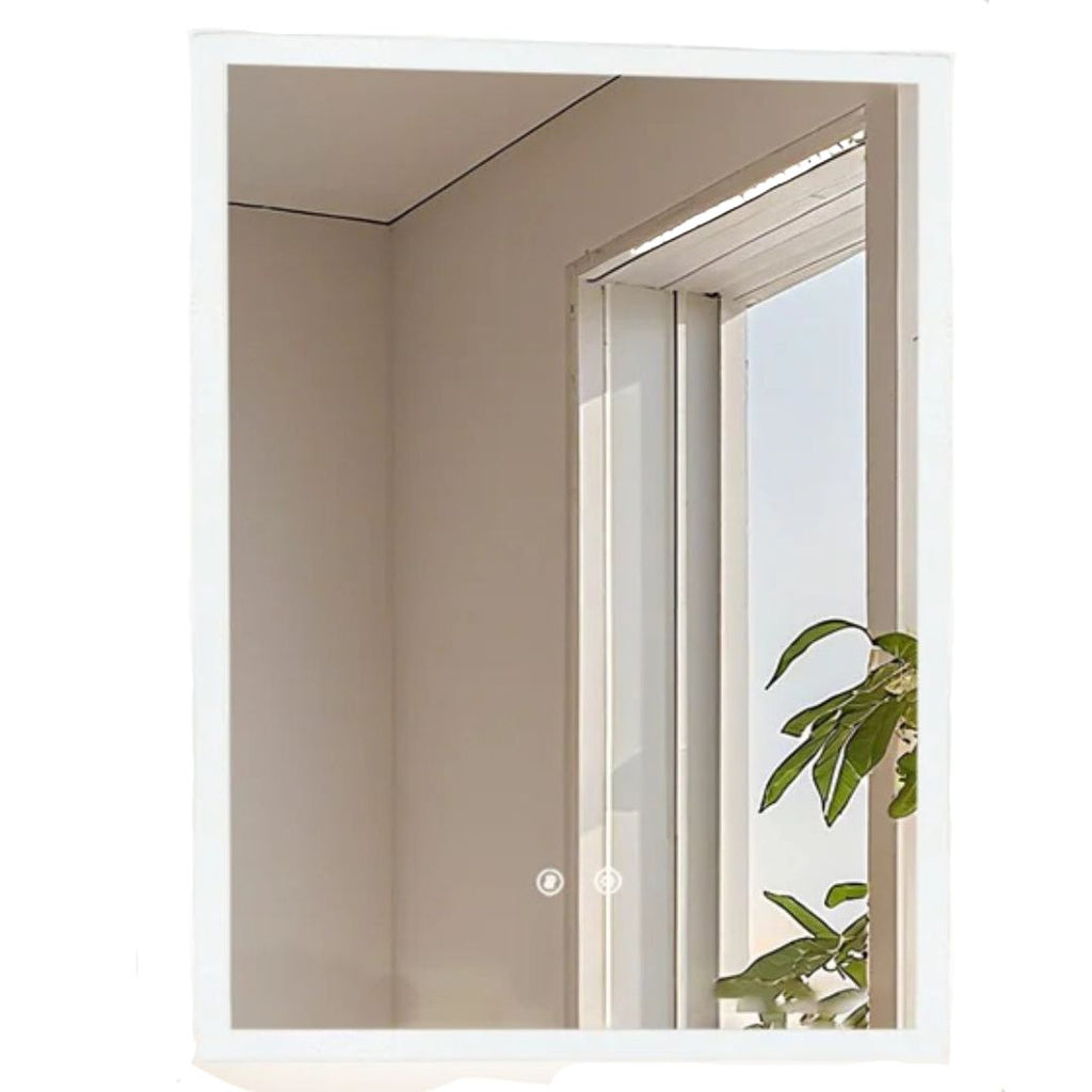 Bathroom Mirror Backlit  Anti-Fog Touch Sensor Vanity Mirror 50x70cm