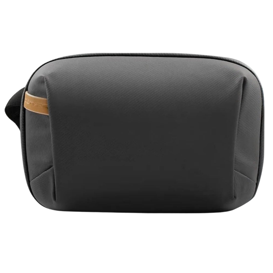 Waterproof Tech Pouch Organizer Bag Small Electronics Storage Case for Cables Phone Chargers Batteries Accessories Black S
