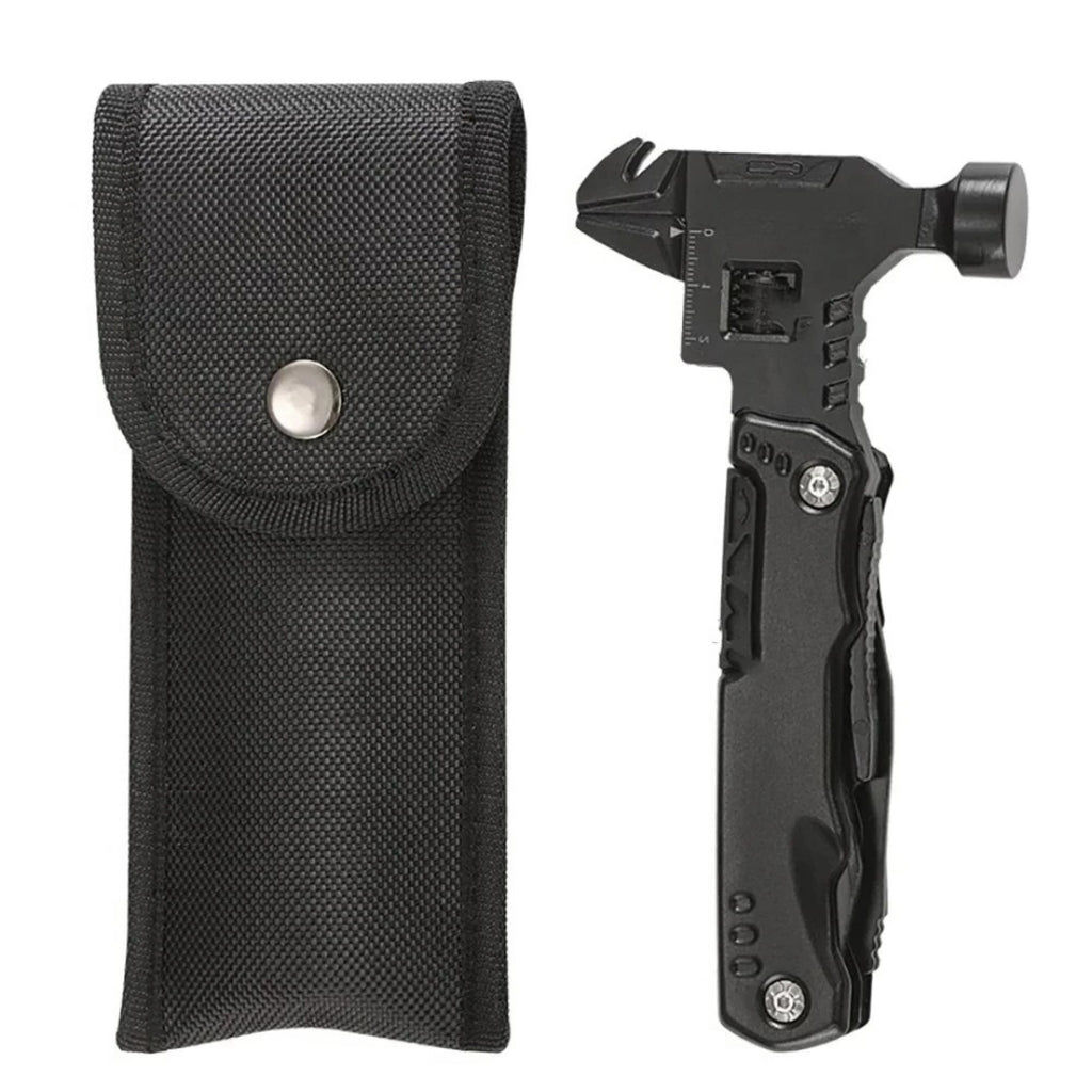 Multi Functional Folding Pliers Tool with Hammer Wrench Combination Universal Hand Tool DGNC-170 Outdoor Repair Kit