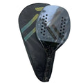 Carbon Fibre Beach Tennis Racket with Carry Bag Lightweight Outdoor Sports Paddle High Performance