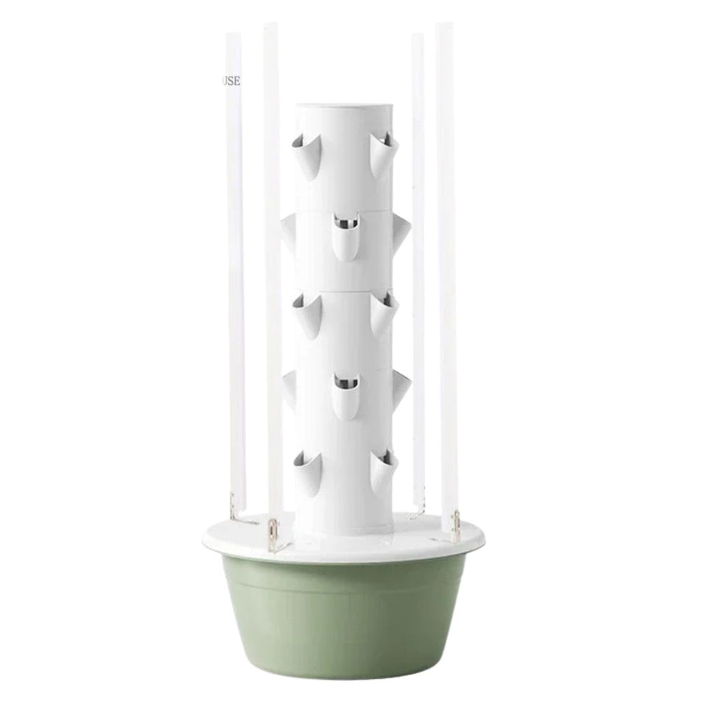 Hydroponic Tower Garden Vertical Soilless Growing System for Vegetables Herbs Lettuce and Indoor Gardening