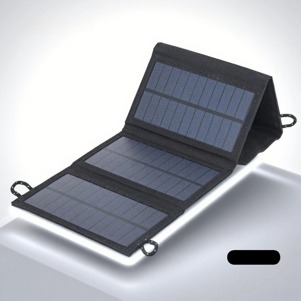 100W 4 Fold Foldable Solar Panel Portable Fast Charger USB 5V DC Mobile Power Supply Outdoor Camping Solar Panel