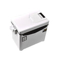 10L Fishing Cooler Box Tackle Storage Case Outdoor Fish Tank Gear Box with Air Holes Window Cover Portable 32.5 × 21 × 30.5cm