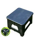 Portable Outdoor Camping Toilet Adult Mobile Toilet Equipment Hiking Travel Camp Supplies Accessory Black 36.7 × 32 × 26cm