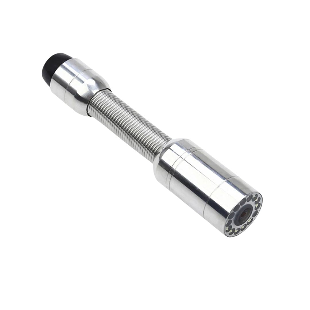23mm Sewer Inspection Camera Replacement Head with 12 LED Lights Pipe Drain Camera Repair Part Type C