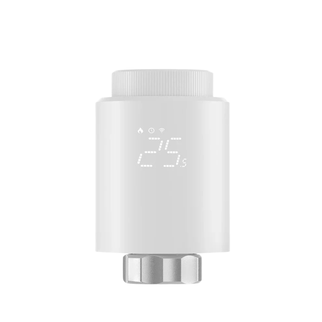 TRVZB Smart Thermostatic Radiator Valve Home Heating Controller Frost Protection Remote Group Control eWeLink Alexa 59.4×59.4×95mm