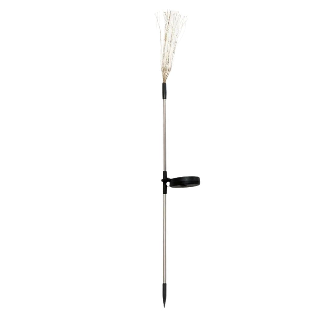 Solar Firework Lights 200 LED Outdoor Garden Decorative Lights Warm White Landscape Stake Lamp