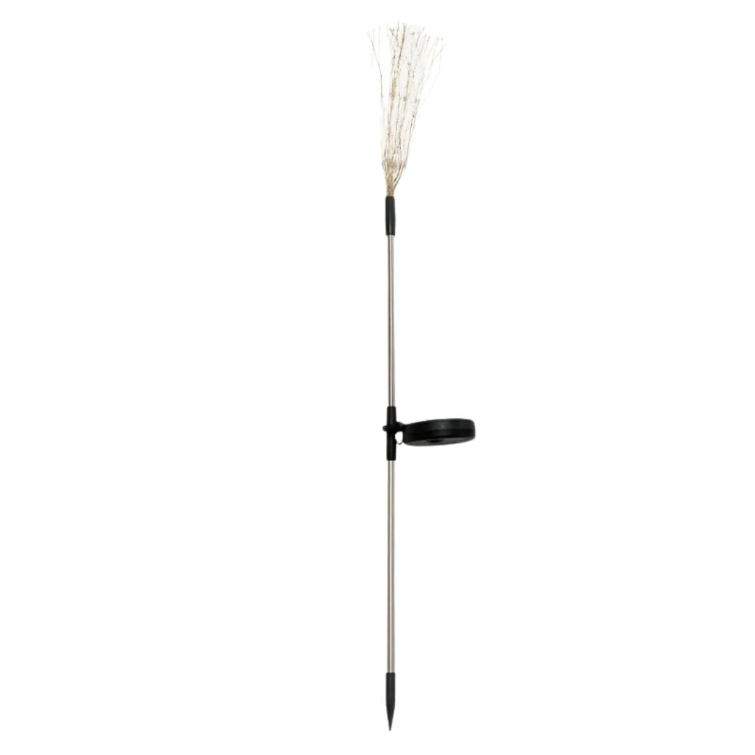 Solar Firework Lights 200 LED Outdoor Garden Decorative Lights Warm White Landscape Stake Lamp