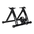 Indoor Bike Trainer Roller 61x183cm Foldable Cycling Platform for MTB Road Bikes Home Fitness Black