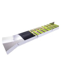 Portable Folding Gold Sluice Box Lightweight Aluminium Alloy Non-Powered Gold Panning Kit 127x35x23cm