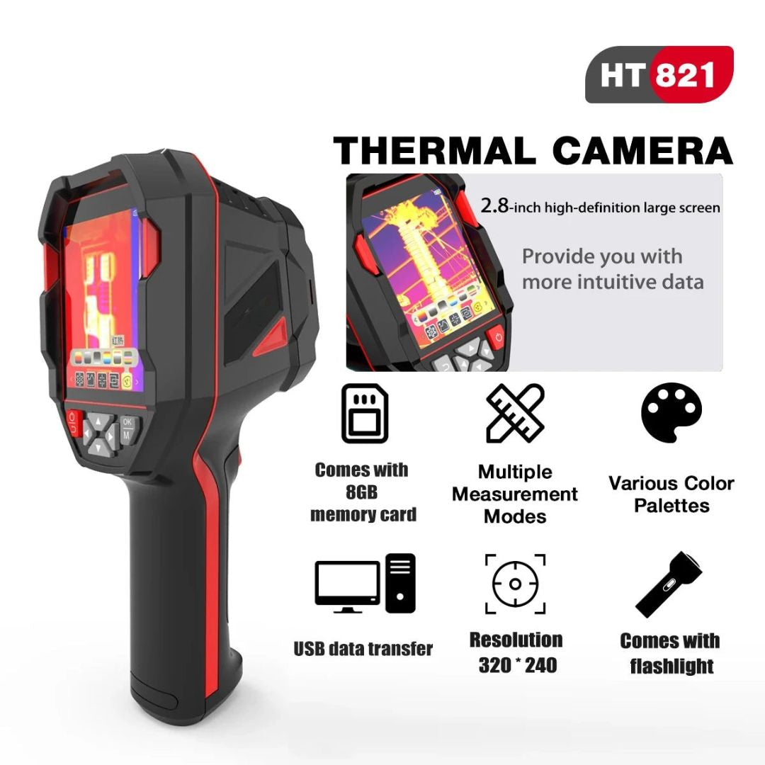 Thermal Imaging Camera Rechargeable Handheld Infrared Camera -20°C to 550°C IP Rated