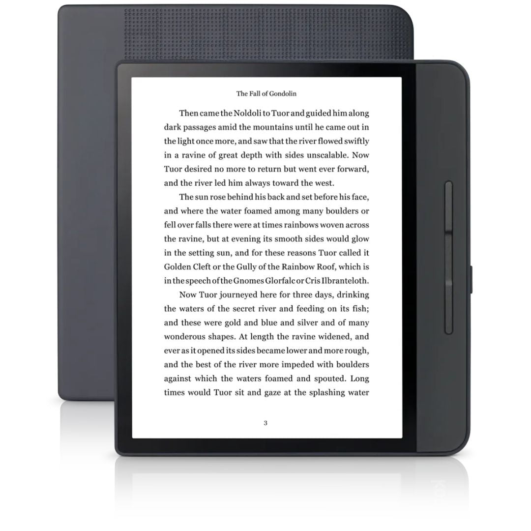 8 Inch E-Reader HD E Ink Carta Touchscreen eBook Reader with ComfortLight PRO WiFi and Waterproof Design
