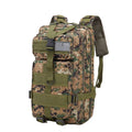 25L Waterproof Tactical Outdoor Backpack Nylon Hiking Camping Trekking Sports Fishing Hunting Rucksack Camouflage Green
