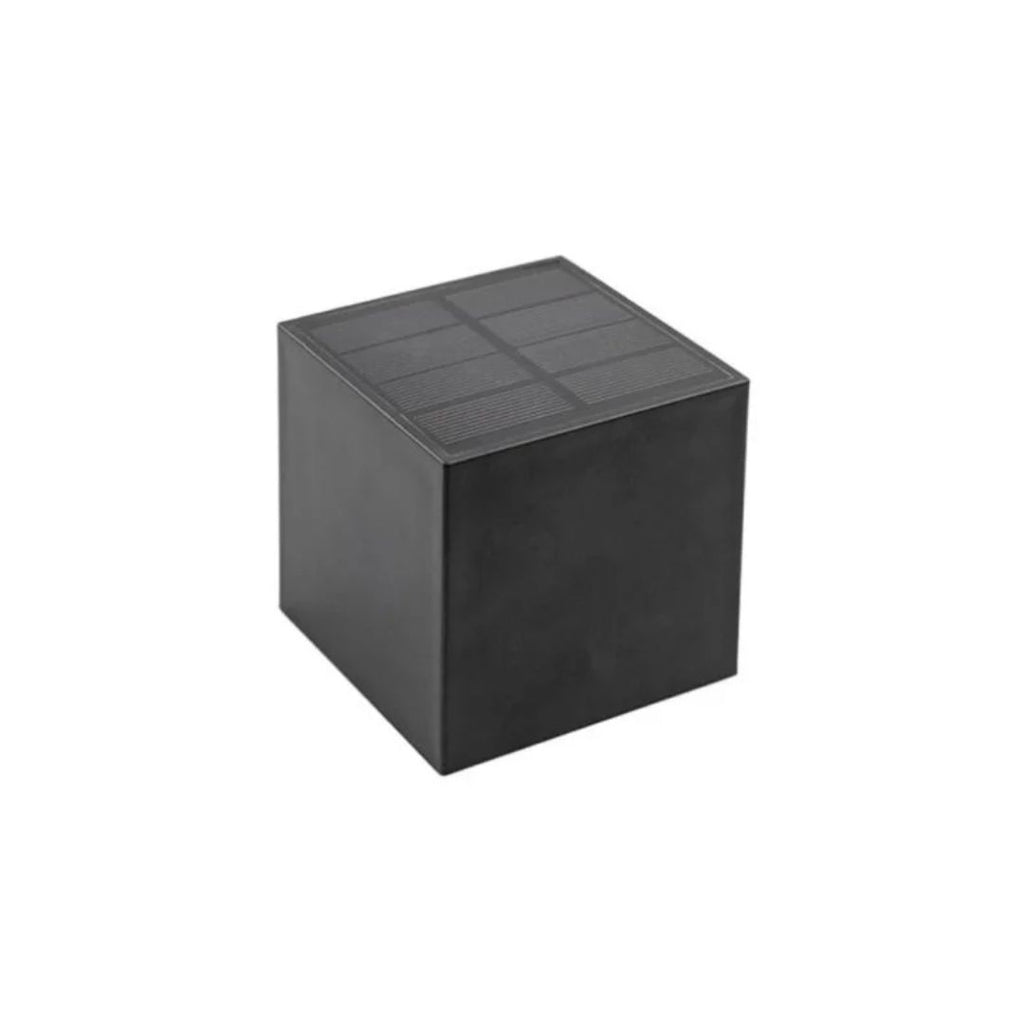 Solar Wall Light LED Outdoor Garden Fence Lamp Waterproof Square Courtyard Decorative Light 8x8cm