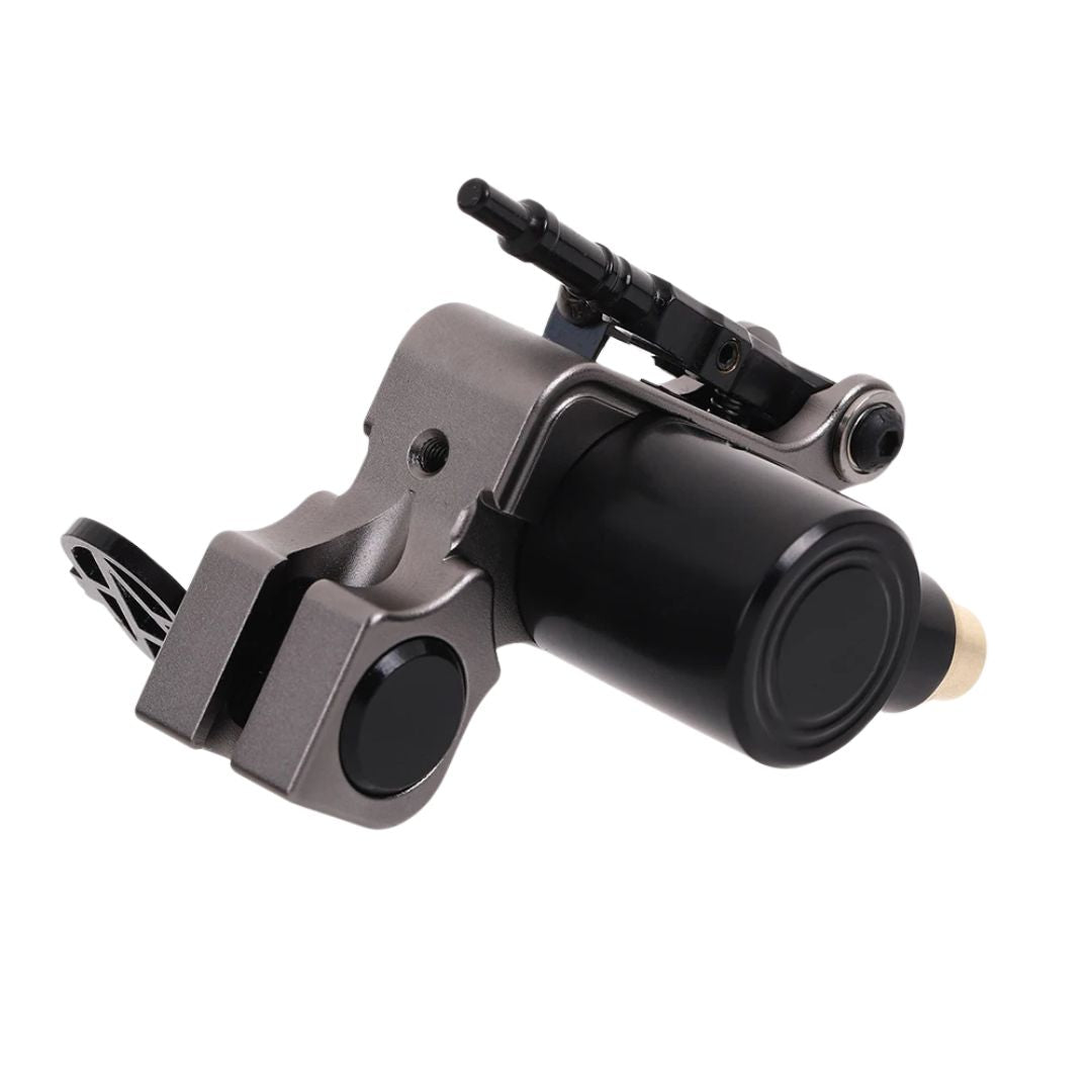 Rotary Tattoo Machine Adjustable 2.5–5mm Stroke Coreless Motor for Permanent Makeup Grey