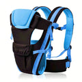 Ergonomic Baby Sling Carrier Adjustable Infant Backpack Carrier Newborn Toddler Front Carry Baby Holder Travel Blue