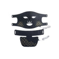 Hello Face Rechargeable LED Red Light Therapy Face & Neck Mask 2-in-1 Infrared Skincare Device Black