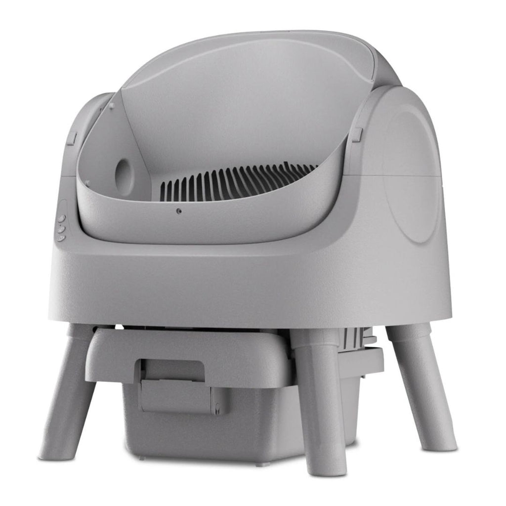 Automatic Self Cleaning Cat Litter Box Large Capacity Odour Control Cat Toilet No App Required Grey