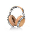 Wired Hi-Fi Over Ear Headphones Closed-Back with Fibre Composite Drivers and Walnut Ear Cups Beech Wood
