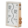 25.6cm Smart Digital Display with HD Screen, Customisable Clock, Weather, Calendar and App Control – White