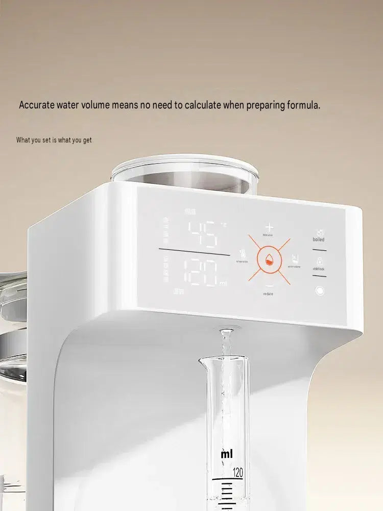Full Glass Electric Kettle Constant Temperature Water Dispenser Milk Preparation Machine Quantitative Baby Milk Mixer Cream 31.1×19.6×30.7cm