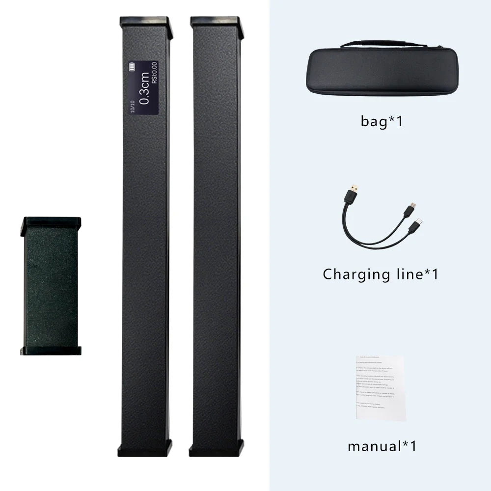 Jump Performance Sensor System Bluetooth Vertical Jump Tester with RSI Ground Contact Time and Real Time Data Monitoring