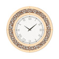 3D Wall Clock 80cm Diamond Crystal Roman Numerals Modern Decorative Clock Tawny Tinted
