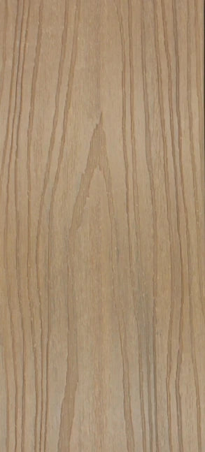 WPC Garden Fence Panel Sample with Aluminium Frame UV Resistant Easy Installation