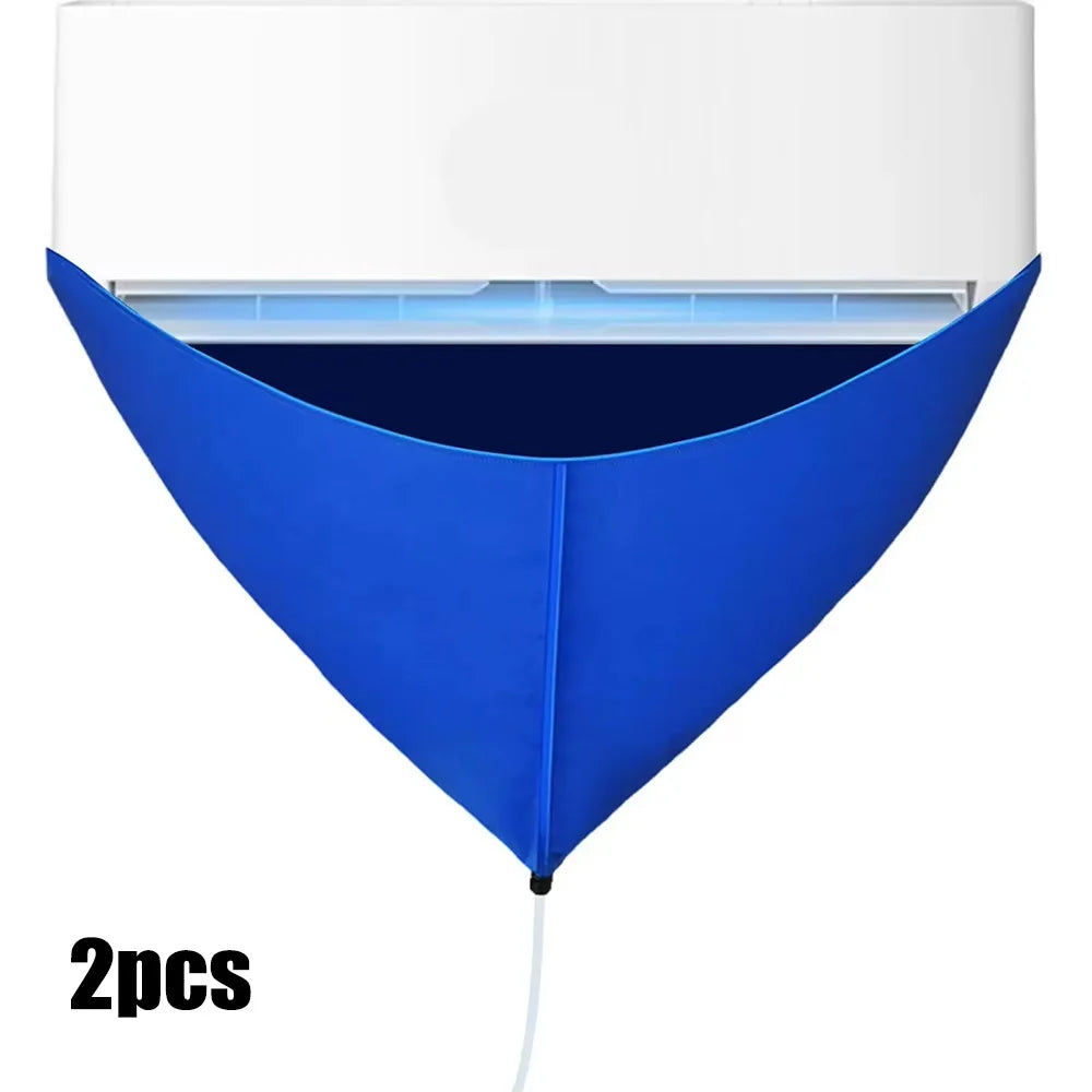 PVC Air Conditioner Cleaning Kit Split AC Cleaning Tools Set with Accessories for 1-1.5P Hanging Air Conditioner Maintenance 2pcs
