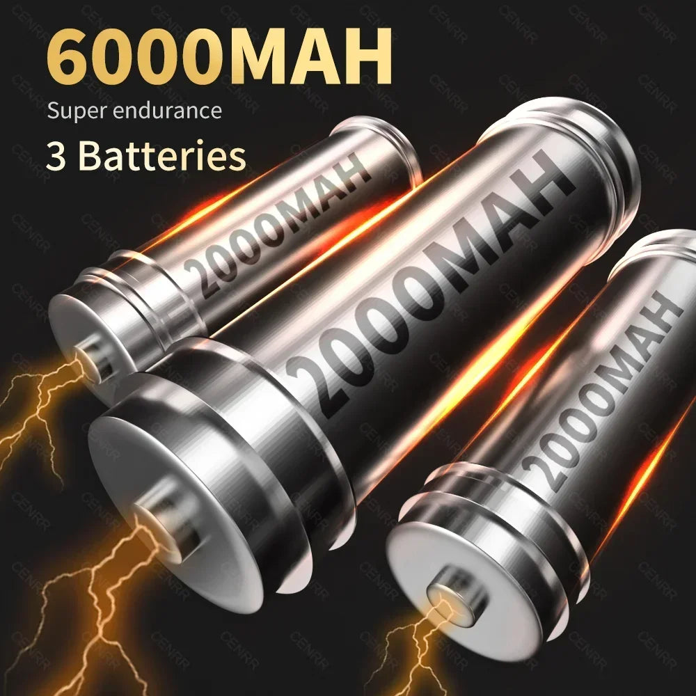 MAX 998000Pa Cordless Car Vacuum Cleaner Strong Suction Handheld Portable Wireless Cleaning Machine Silver