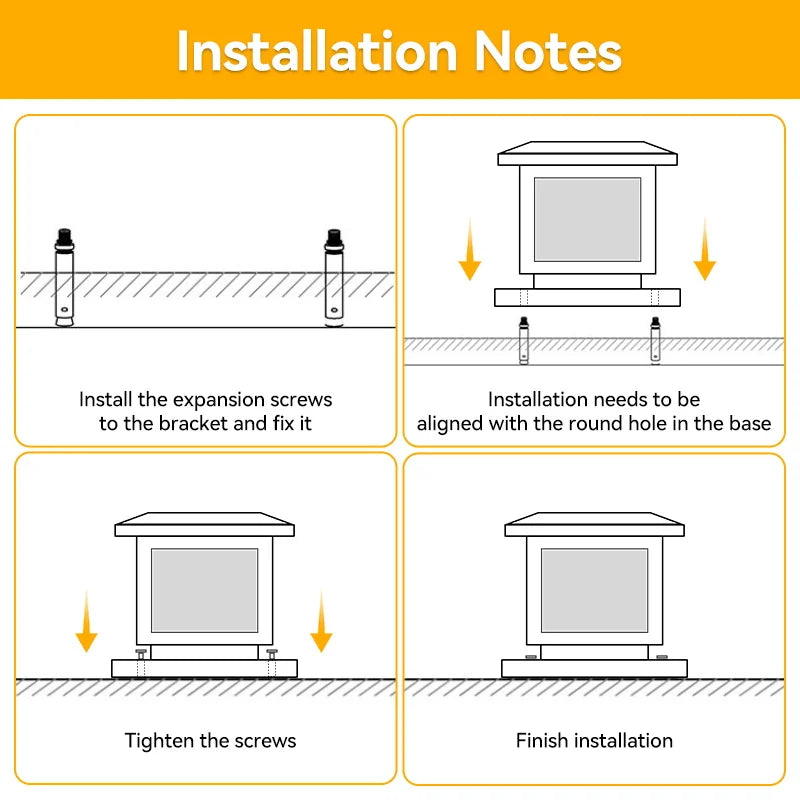 Solar LED Outdoor Landscape Pillar Lamp Waterproof Garden Light Classical Style Solar Light with Remote Control 15×15×14.5cm