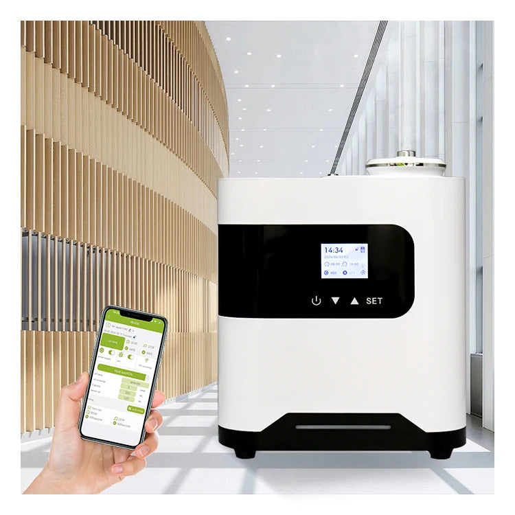Smart Essential Oil Diffuser Electric Scent Diffuser Air Freshener Machine for Home Hotel AU Plug