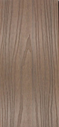 WPC Garden Fence Panel with Aluminium Frame Sample 3 - Easy Installation UV Resistant Outdoor Fencing