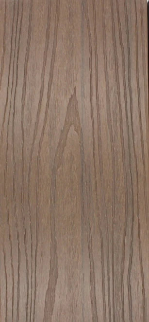 WPC Garden Fence Panel with Aluminium Frame Sample 3 - Easy Installation UV Resistant Outdoor Fencing