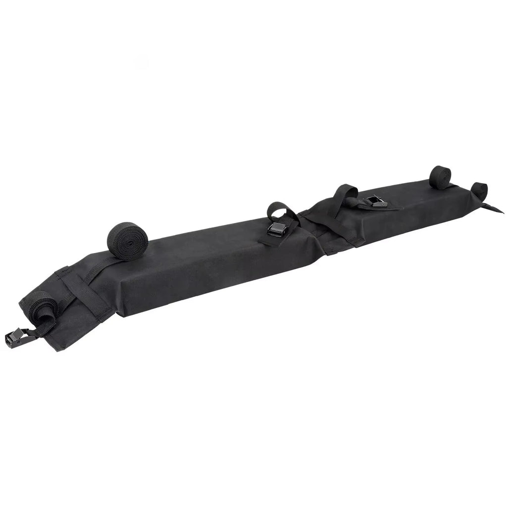 Padded Soft Car Roof Rack Cross Bar Luggage Carrier Rail Space Saving Roof Top Rack Protection Load Capacity 75kg 1 Piece