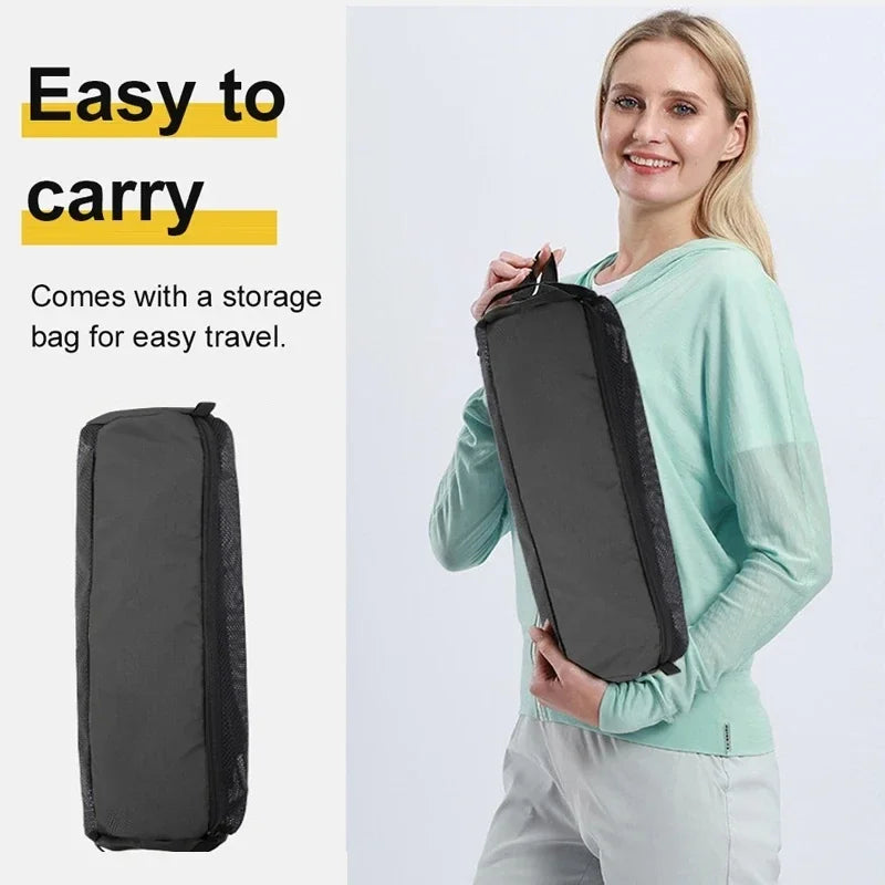 Portable Folding Camping Chair with Headrest Aluminium Alloy Fishing Chair Lightweight Outdoor Seat Black 43 × 57 × 105cm