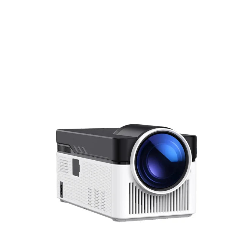 2025 Ultra Short Throw Home Theater Video Projector 4K 1080P Auto Focus 900 Lumens LED & LCD Black White + Black 29.5x14.5x14.7cm