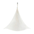 Aerial Yoga Hammock Swing Net Anti Gravity Fitness Suspension Sling for Home Gym White 3.5 x 2.8m