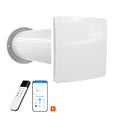 VT100 Heat Recovery Ventilation System HRV Recuperator Wireless WiFi Control Air Ventilator Energy Recovery Unit AU 31×16.5×16.5cm