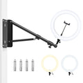 Photography Video Light Kit 60W LED Studio Light with Wall Mount Boom Arm Stand Cold and Warm Lighting 175cm